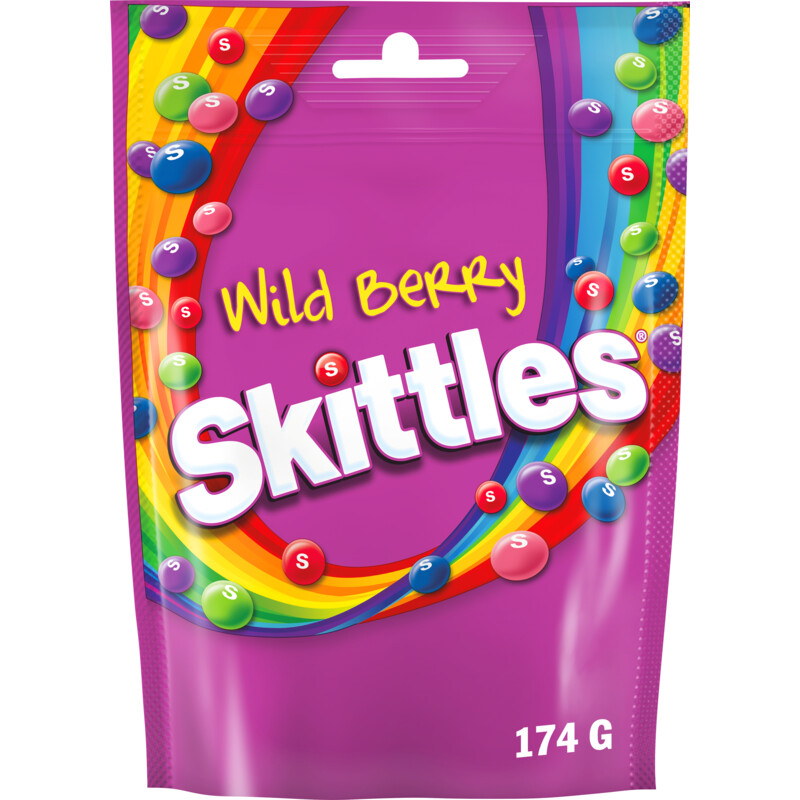 Een afbeelding van Skittles Wild berry