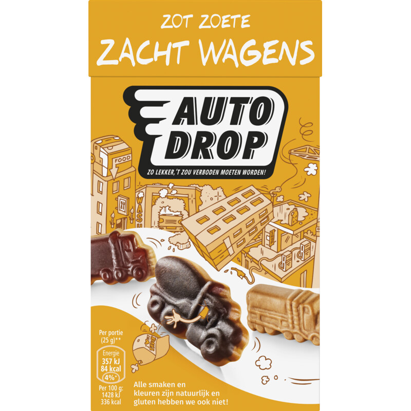 Een afbeelding van Autodrop Zot zoete zacht wagens