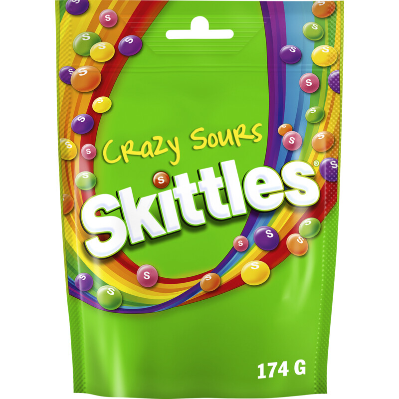 Een afbeelding van Skittles Crazy sours