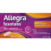Een afbeelding van Allegra Tabletten
