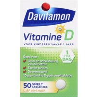 Een afbeelding van Davitamon Vitamine D smelttabletten vanaf 1 jaar