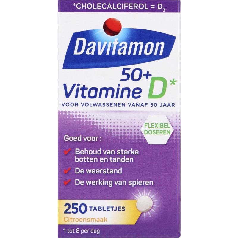Een afbeelding van Davitamon Vitamine D 50+