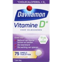 Albert Heijn Davitamon Vitamine D smelttabletten citroen aanbieding