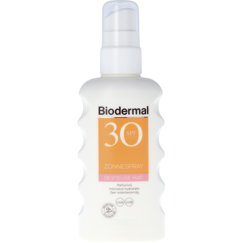 Een afbeelding van Biodermal Gevoelige huid zonnespray spf30