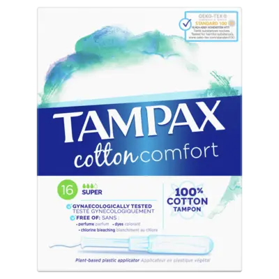 pdp-image-Tampax Cotton Comfort Super 16ct