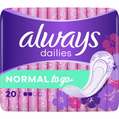 Always Dailies normal to go inlegkruisjes