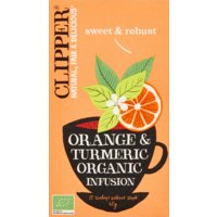 Een afbeelding van Clipper Organic orange & turmeric infusion