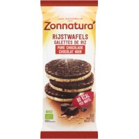 Zonnatura Rijstwafels pure chocolade