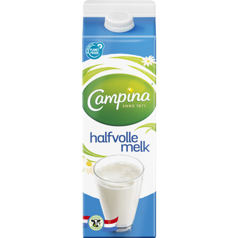 Een afbeelding van Campina Halfvolle melk