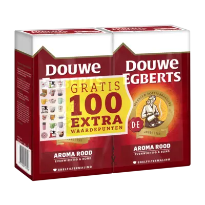 pdp-image-Douwe Egberts Aroma rood dubbelpak filterkoffie