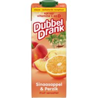 Een afbeelding van DubbelDrank Sinaasappel & perzik