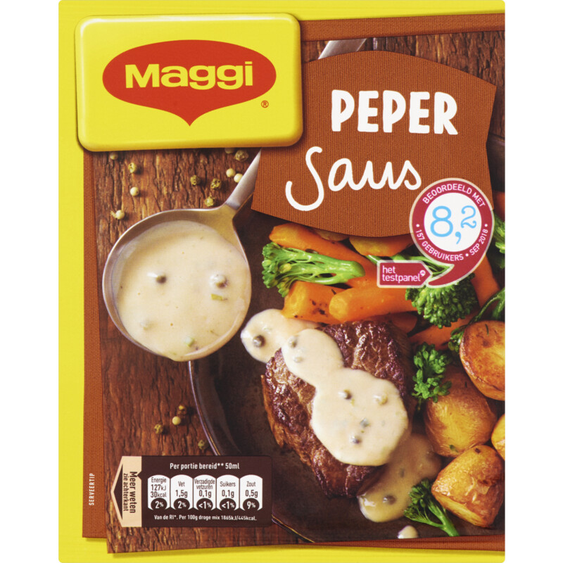 Een afbeelding van Maggi Peper saus mix