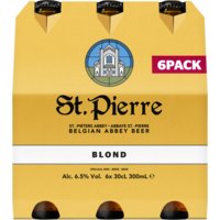 Een afbeelding van St. Pierre Belgium abbey beer blond 6-pack