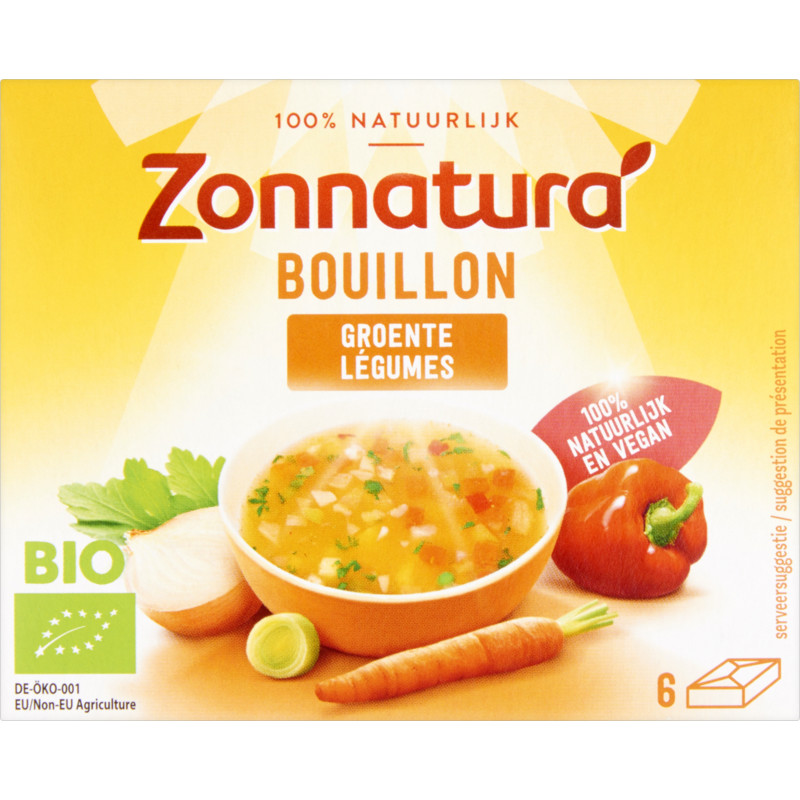 Een afbeelding van Zonnatura Groentebouillon tabletten