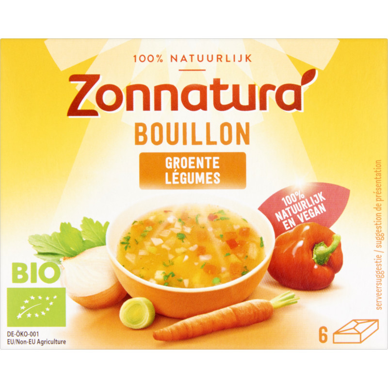 Een afbeelding van Zonnatura Groentebouillon tabletten