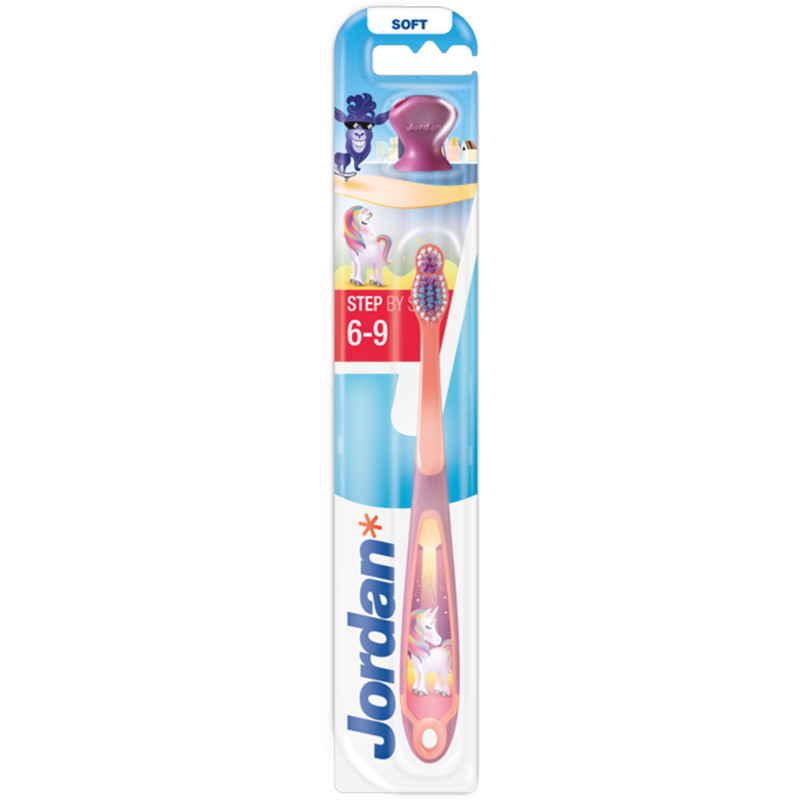 Een afbeelding van Jordan Step by step 6-9 jaar soft tandenborstel