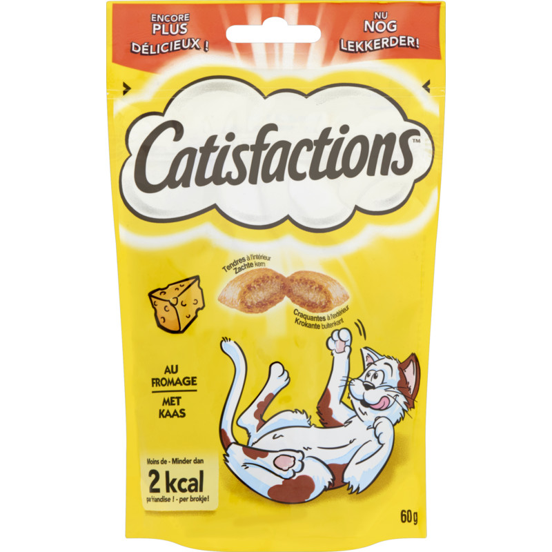 Een afbeelding van Catisfactions Kattensnack kaas