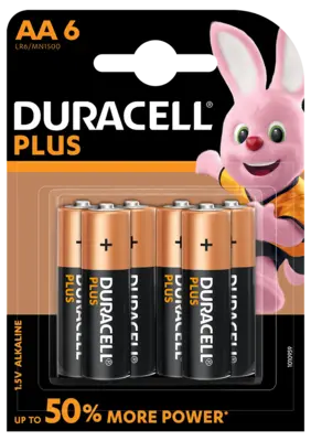 pdp-image-Duracell Plus power aa 6st