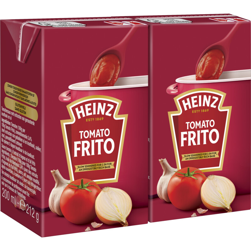 Een afbeelding van Heinz Tomato frito 2-pack