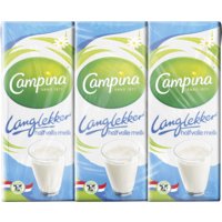Een afbeelding van Campina Langlekker halfvolle melk 6-pack