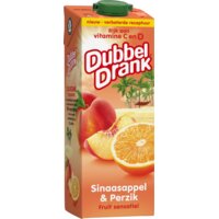 Een afbeelding van DubbelDrank Sinaasappel & perzik
