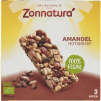 Een afbeelding van Zonnatura Amandel notenreep