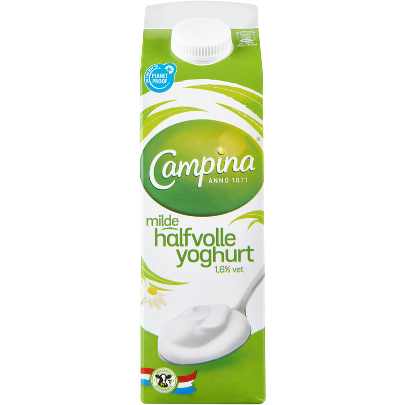 Een afbeelding van Campina Milde halfvolle yoghurt