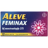 Een afbeelding van Aleve Feminax bij menstruatiepijn tabletten