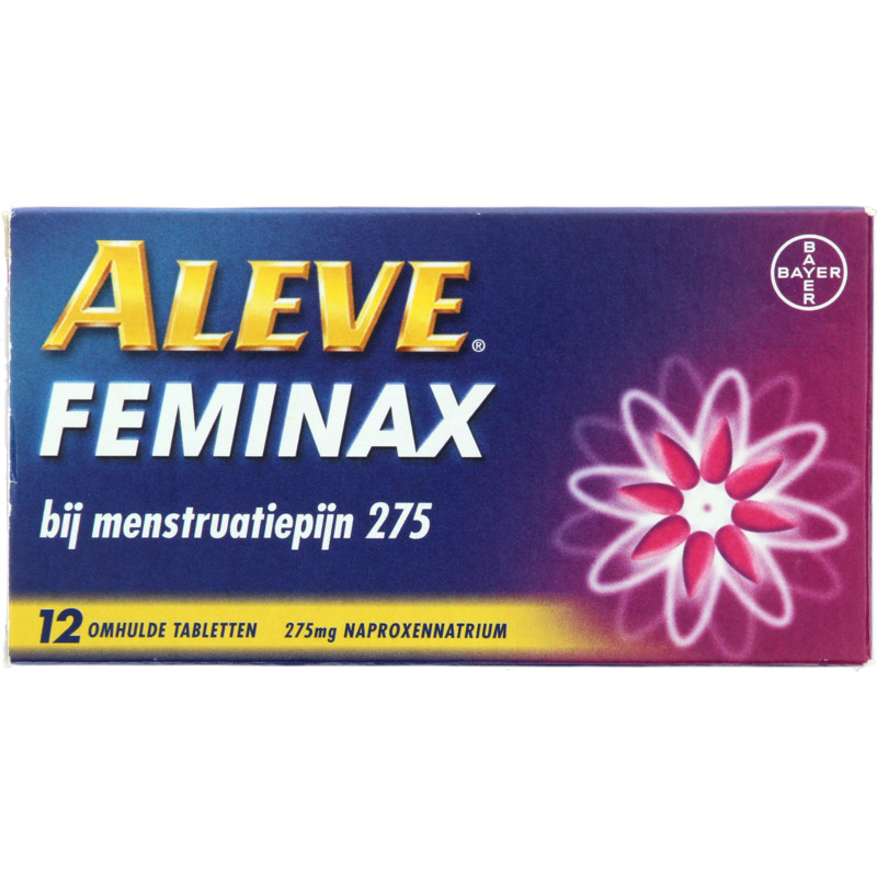 Een afbeelding van Aleve Feminax bij menstruatiepijn 275 mg