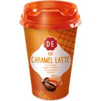 Een afbeelding van Douwe Egberts Ice caramel latte ijskoffie