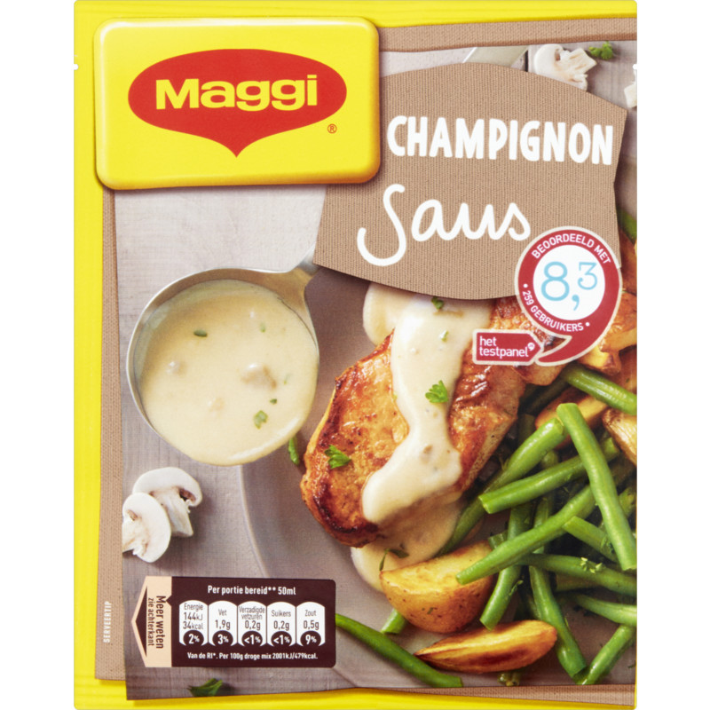 Een afbeelding van Maggi Mix champignonsaus