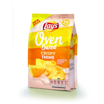 pdp-image-Lay's Oven Crispy Thins Emmental Cheese