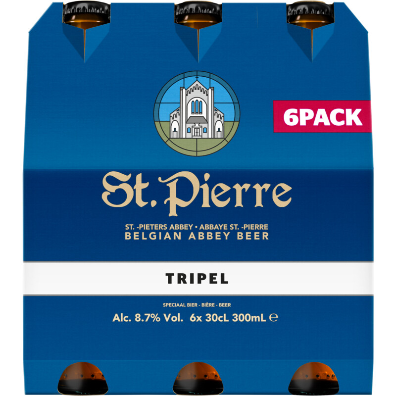 Een afbeelding van St. Pierre Tripel 6-pack