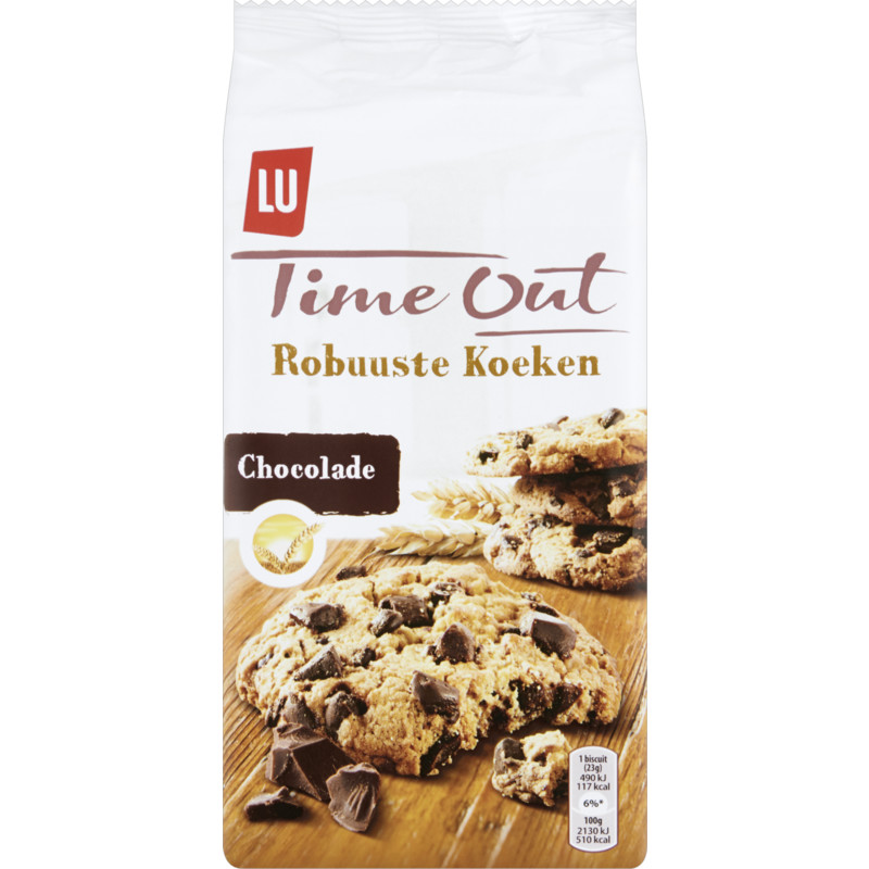 Een afbeelding van Time Out Time out robuuste koeken chocolade