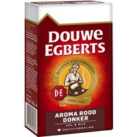 Een afbeelding van Douwe Egberts Aroma rood donker snelfiltermaling