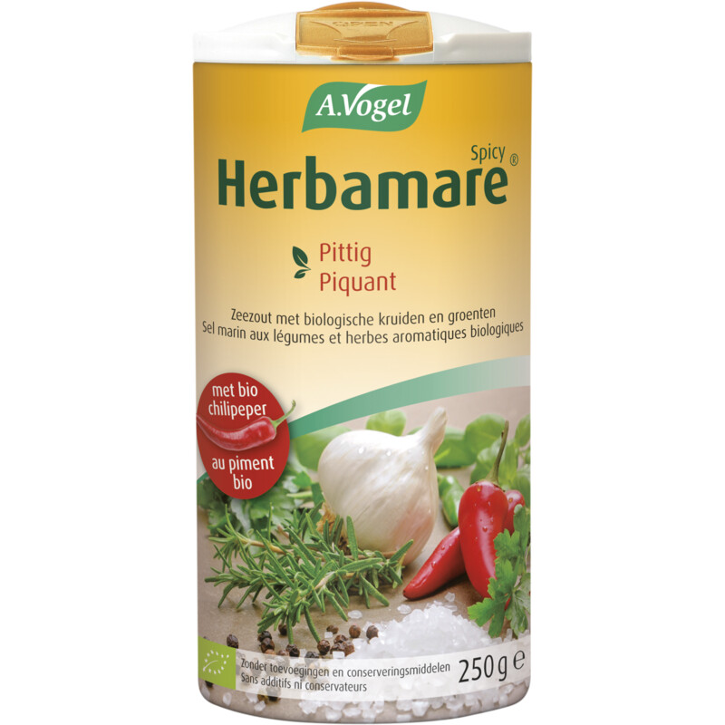 Een afbeelding van A.Vogel Herbamare spicy korrels