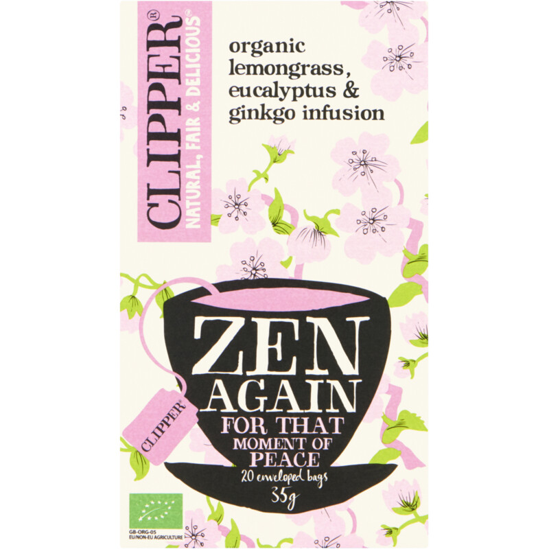 Een afbeelding van Clipper Zen again organic infusion