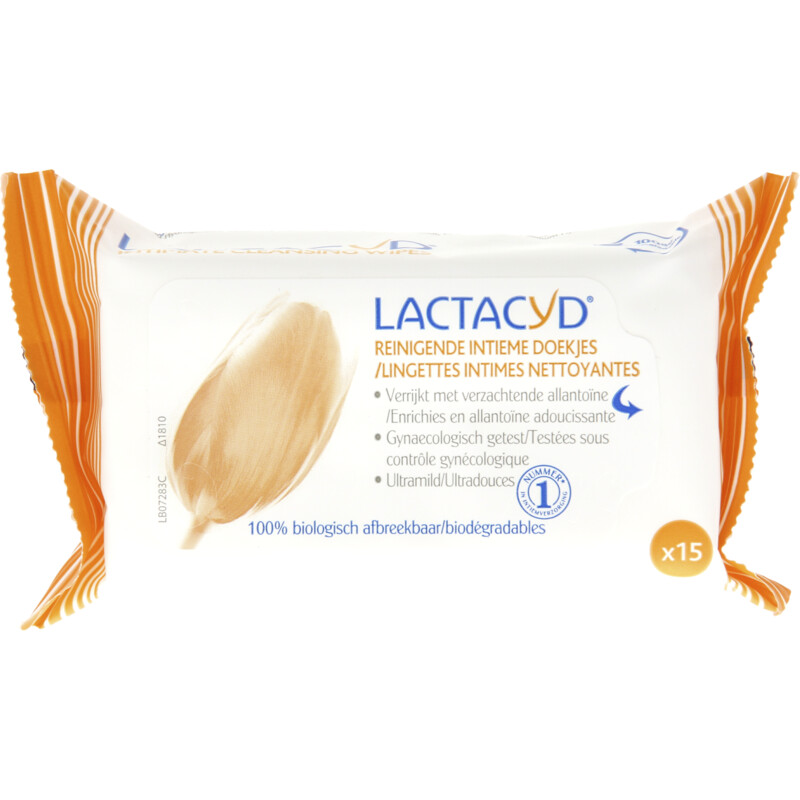 Een afbeelding van Lactacyd Verzorgende en reinigende intiem tissues
