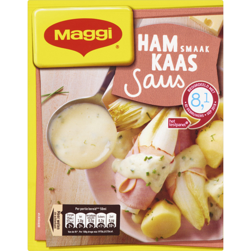 Een afbeelding van Maggi Mix ham-kaas saus
