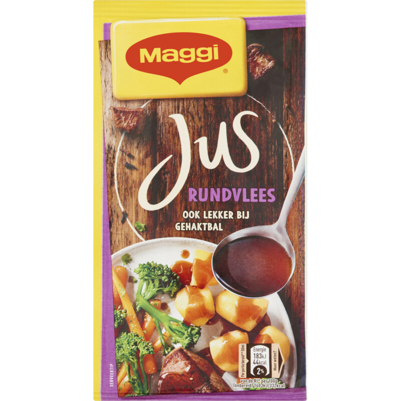 Een afbeelding van Maggi Jus rundvlees