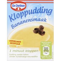 Kloppudding bananensmaak