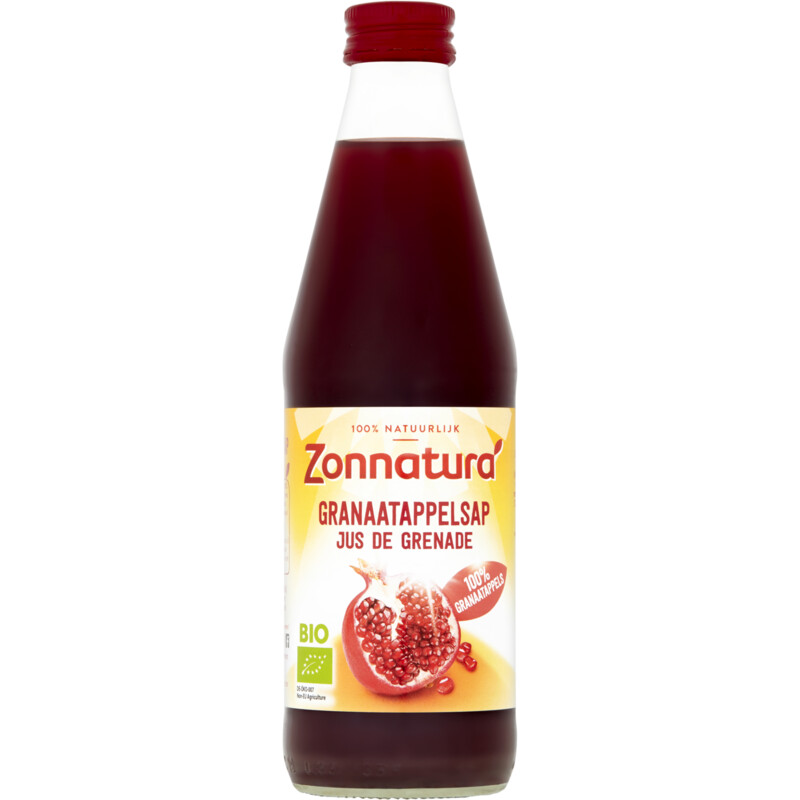 Een afbeelding van Zonnatura Granaatappelsap
