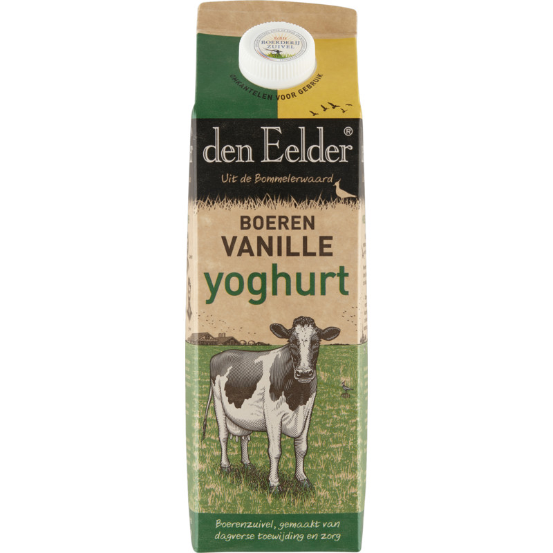 Een afbeelding van Den Eelder Boeren vanille yoghurt
