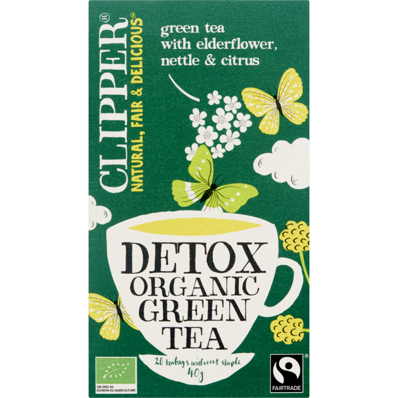 Een afbeelding van Clipper Detox organic green tea