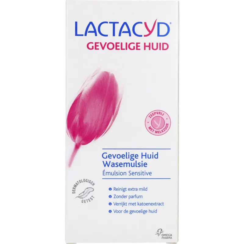 Dagelijkse wasemulsie gevoelige huid