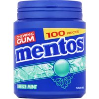 Een afbeelding van Mentos Gum Breeze mint kauwgom