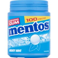 Een afbeelding van Mentos Gum Mighty mint kauwgom