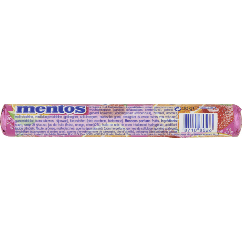 Een afbeelding van Mentos Fruit