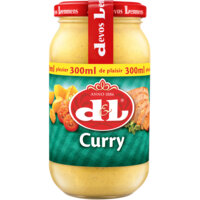 Een afbeelding van D&L Curry saus bel
