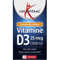 Afbeelding van Lucovitaal Vitamine d3 25 mcg capsules
